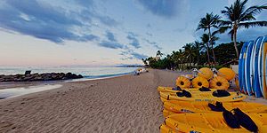 Beach rentals at the Waikiki Shore